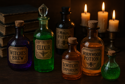 Witchy Potion Bottles